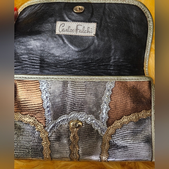 Carlos Falchi Vintage Clutch Bag - Picture 3 of 9